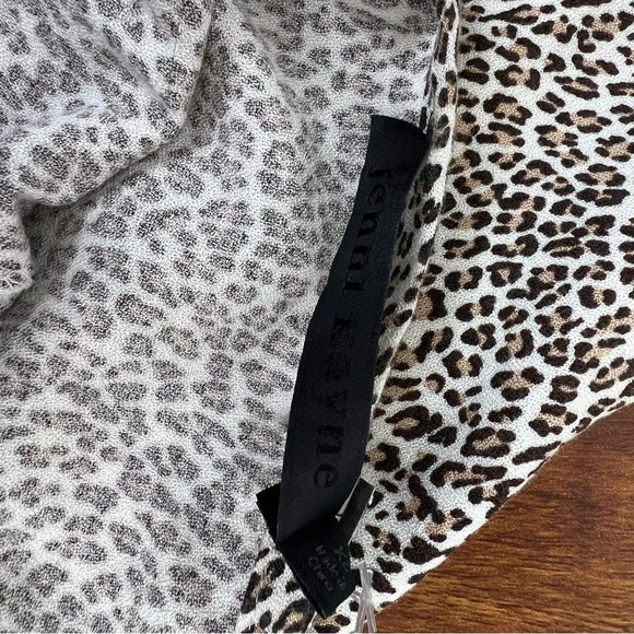 JENNI KAYNE Leopard Animal Print Slip Midi Maxi Long Dress Size XL - Picture 8 of 10